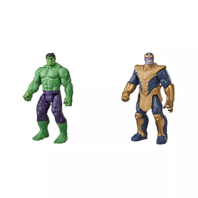 Avengers Marvel Titan Hero Series Blast Gear Deluxe Hulk Action Figure, For Chil