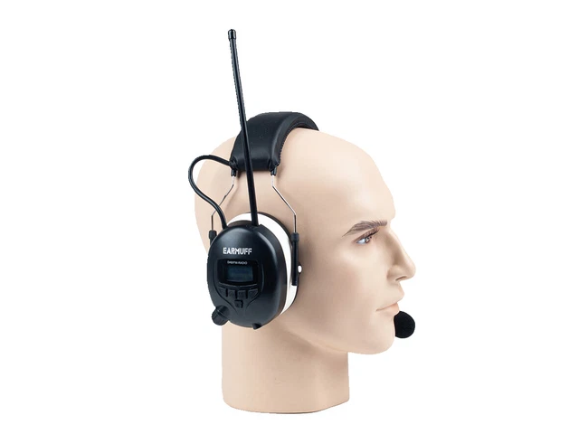 Gehörschutz EARMUFF 31DB FM/AUX/Bluetooth/DAB+