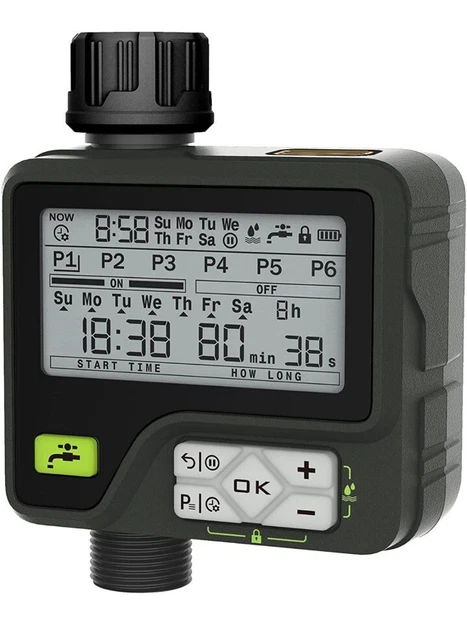 CROSOFMI Centralina Irrigazione Automatico Timer Giardino Smart Programmatore