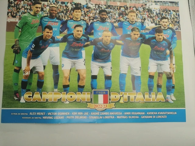2023- Italia Medaglia D’argento Napoli Campione D’Italia FDC Con Annullo Speciale - Foto 3