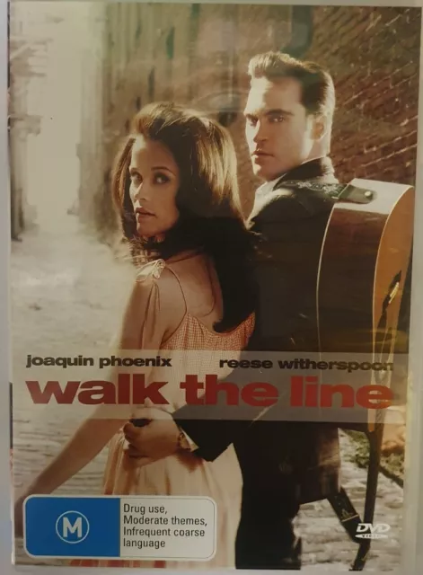 Walk The Line Johnny Cash Joaquin Phoenix Reese Witherspoon (DVD, 2005)