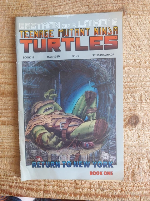 TEENAGE MUTANT NINJA TURTLES Issue No #19 MIRAGE STUDIOS COMIC BOOK TMNT Eastman