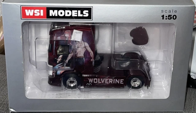 Camion Transporteur Beau Avengers WSI, échelle 1/50, Neuf