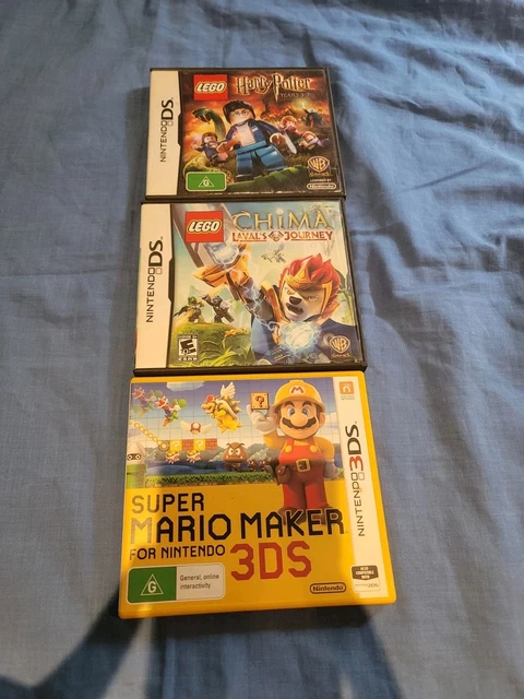 3X NINTENDO DS 3DS Games Super Mario Maker Lego Harry Potter Lego