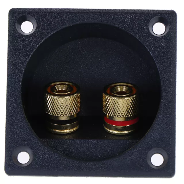 Stereo screw cup connectors subwoofer plugs 2-way speaker box FE-EL