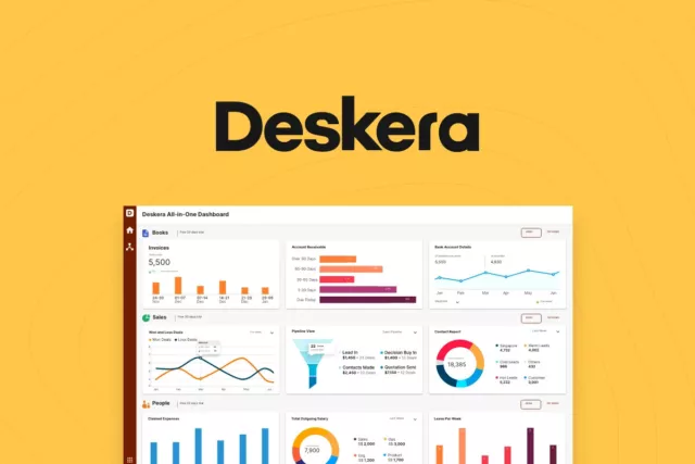 Deskera SaaS CRM, Payroll, Books Lifetime License (Single Code) Deskera SaaS CRM, Payroll, Books Lifetime License (Single Code)