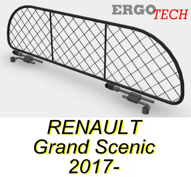 Hundegitter Renault Grand Scenic 2016- Gepäckraum Trenngitter
