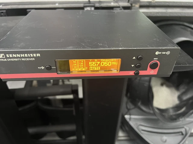 Sennheiser EM100 G3 Diversity Wireless Mic Receiver A-band 516-558 MHz EW100