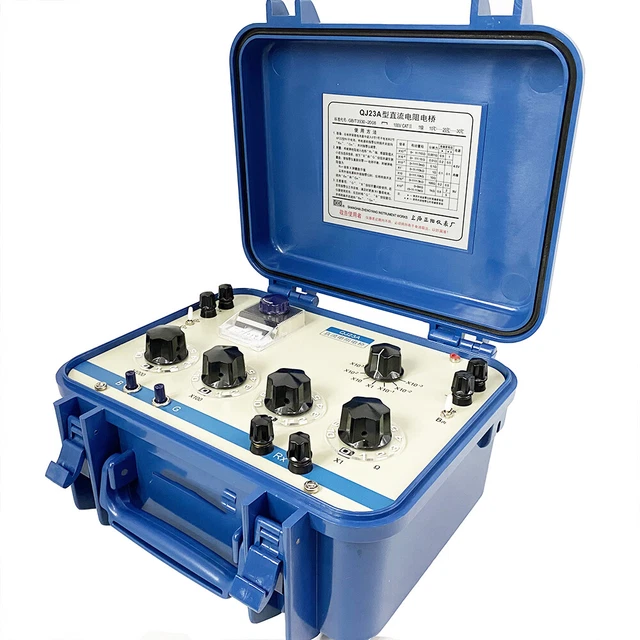 DC Resistance Box Wheatstone bridge 0~11.110MΩ 0.1 Accuracy