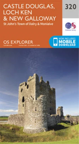 Ordnance Survey Castle Douglas, Loch Ken and New Galloway (Map) OS E (UK IMPORT)