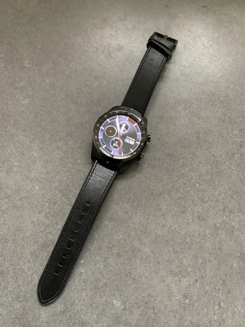 Mobvoi TicWatch Pro Shadow Black Smartwatch in schwarz WF12096 Wear OS 45cm