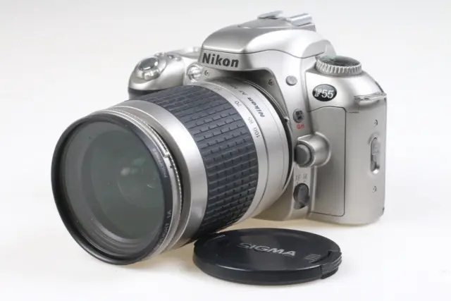 NIKON F55 Gehäuse mit AF 28-100mm f/3,5-5,6 G - SNr: 2024586