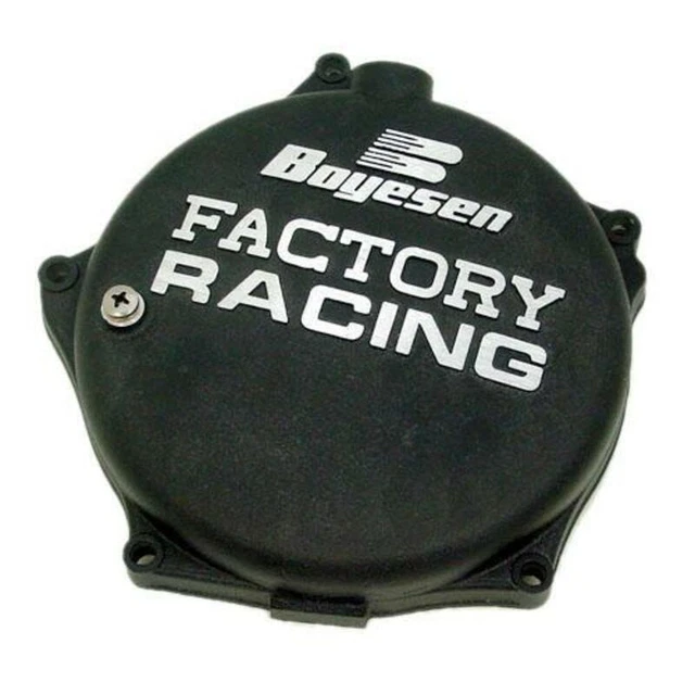 Coperchio frizione Boyesen CC-17B Factory Racing nero Kawasaki KX250F