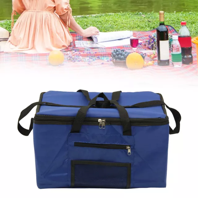 28L Extra Large Cooling Cooler Cool Bag Box Picnic Camping Food Ice Drink Lunch