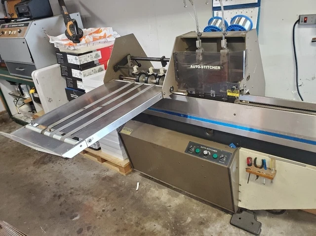 Rosback Auto-Stitcher machine, Rosback 201 Stitcher Rosback Auto-Stitcher machine, Rosback 201 Stitcher