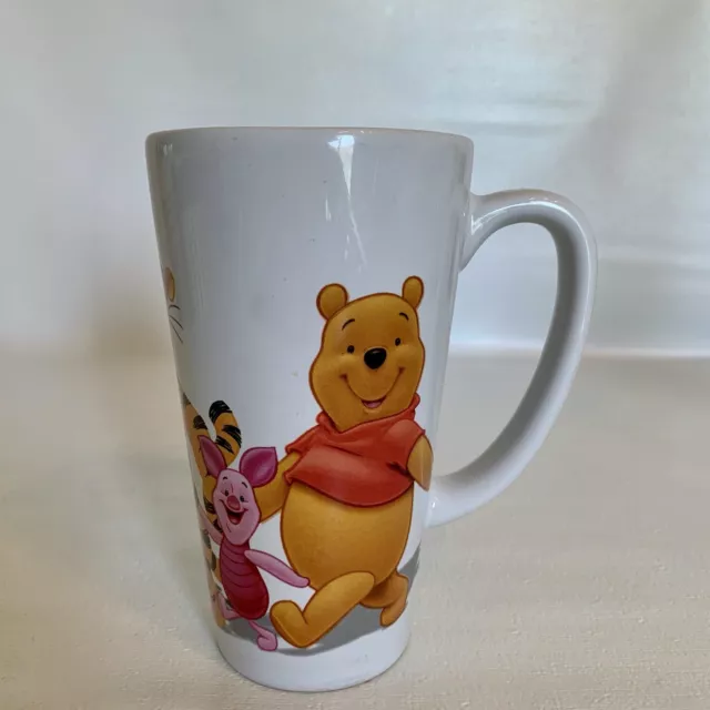 Disney Store Winnie The Pooh HEFFALUMP Coffee Mug Tigger Eeyore Piglet Roo Tall