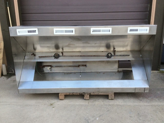 Used restaurant exhaust hood for sale deals