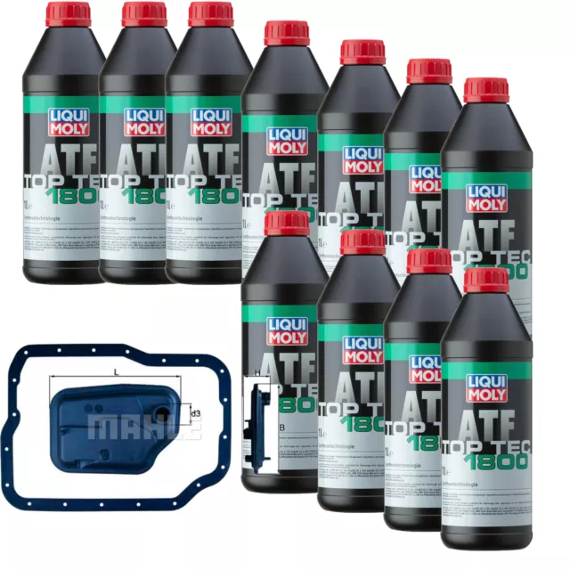 Huile Liqui Moly Top Tec Atf 1800 11L Mahle Filtre à de Transmission pour Ford