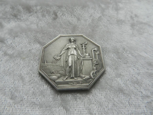 Médaille Société Générale D'Entreprise 1982 – Bronze, 68mm, Française