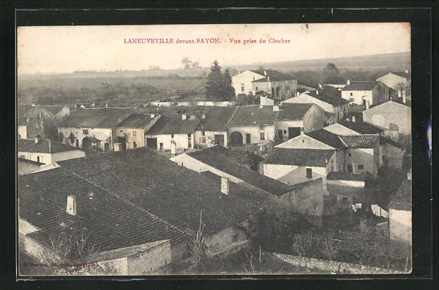 CPA Laneuveville-front-Bayon, view taken from the bell tower