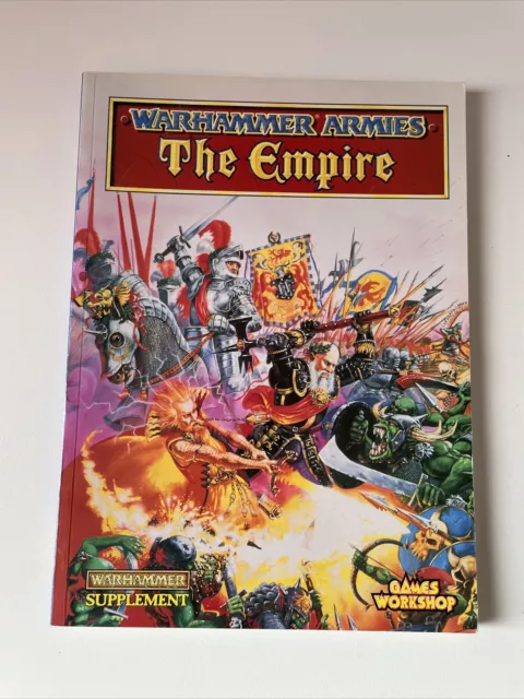 WFB Warhammer Army Book The Empire Games Workshop 4th Edition Rulebook