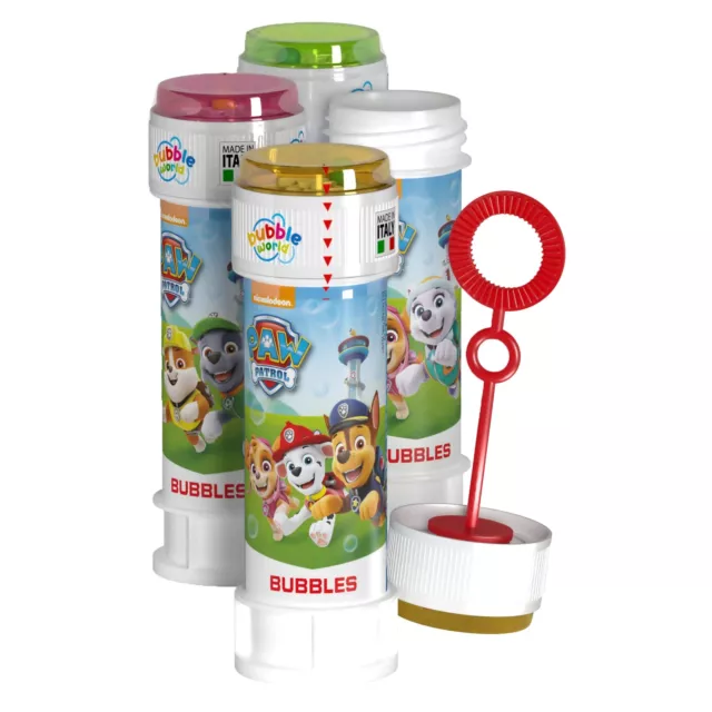 Paw Patrol Burbujas de Jabón, Color Blanco, unisex, para Fiesta de Cumpleaños, 6