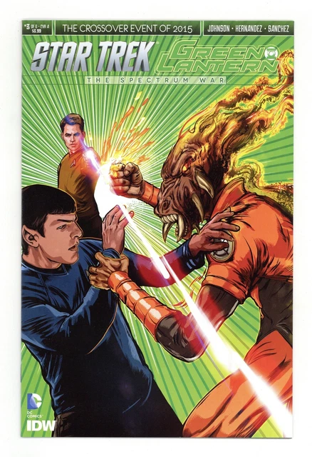 Star Trek Green Lantern #3A VF/NM 9.0 2015
