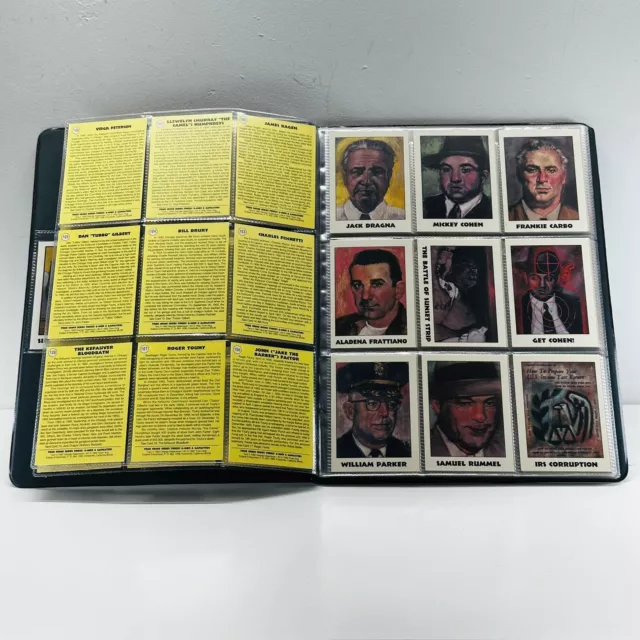 TRUE CRIME II (Series 3 & 4 ) 1992 Eclipse Complete 108 Card Set 3
