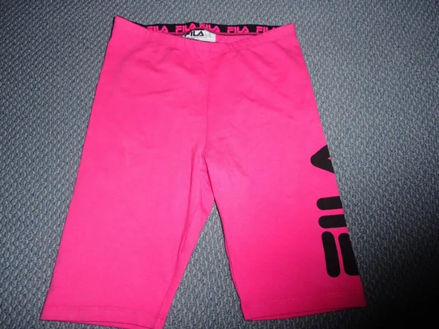 FILA CROPPED PINK workout leggings, soft waistband aged 12 (XS) BNWOT  £10.00 - PicClick UK