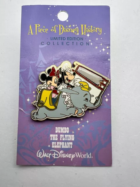 Disney Mickey & Minnie Dumbo the Flying Elephant Piece of History I 2005 Pin LE