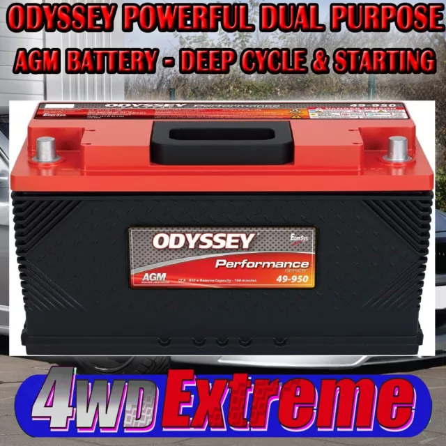 Odyssey Battery 49-950 Ln5 Dry Fit Agm Battery Bmw Mercedes Pc1350 950Cca