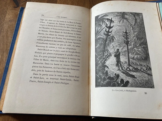 BUET Charles ‎  ‎MADAGASCAR, LA REINE DES ILES AFRICAINES 1883 ,percaline bleu 11