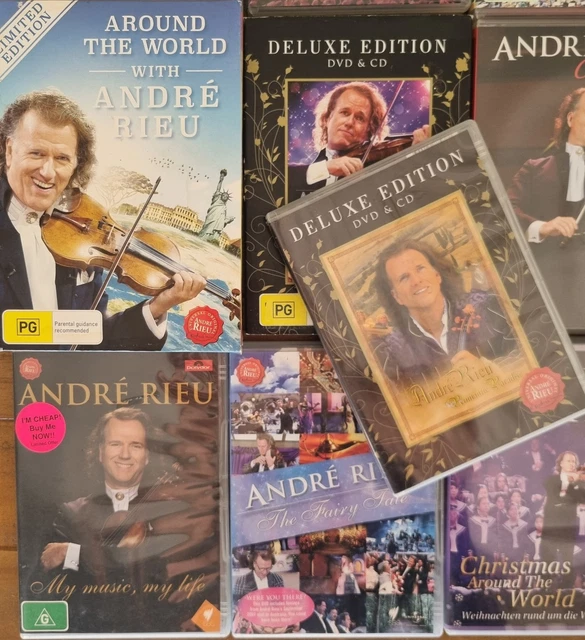 ANDRE RIEU - DVD Lot X 20 - Live In Sydney, Dublin, Australia ...
