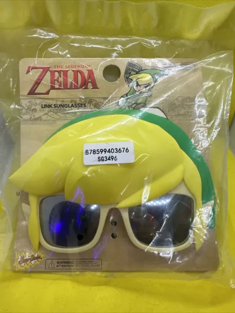 2016 Sun-Stache Nintendo The Legend of Zelda LINK Costume Kids Sunglasses