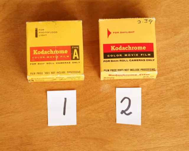 Kodak Kodachrome Movie Film 8mm Movie Cameras Sealed Expired 3
