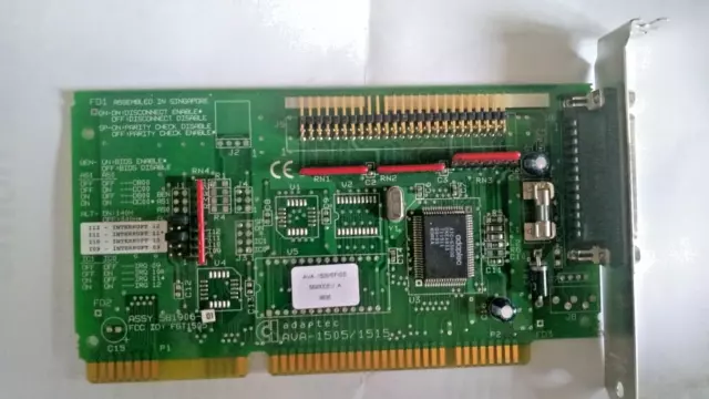 Adaptec AVA 1505 / 1515 ISA SCSI card (no drivers or manual)  SCSI-2