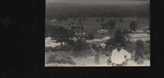 (n9623)   Foto-Ansichtskarte Kamerun deutsche Ansiedlung von Buea 1911 nach