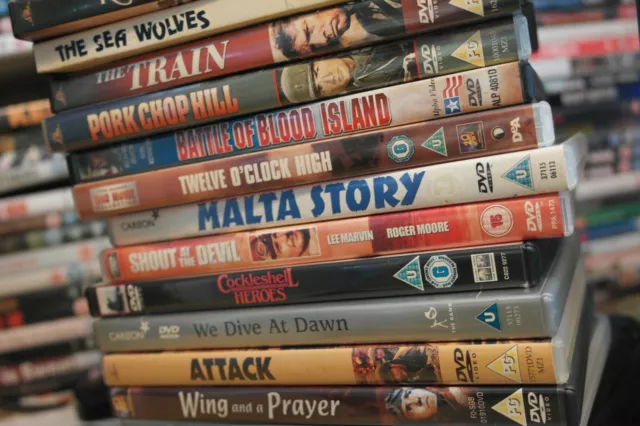 War Dvds - Various Titles - Multi Purchase Discount Free Postage