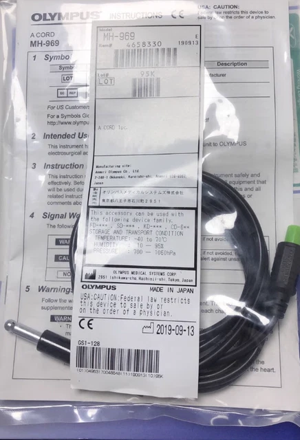 1Pcs For Olympus High Frequency Cable MH-969 New