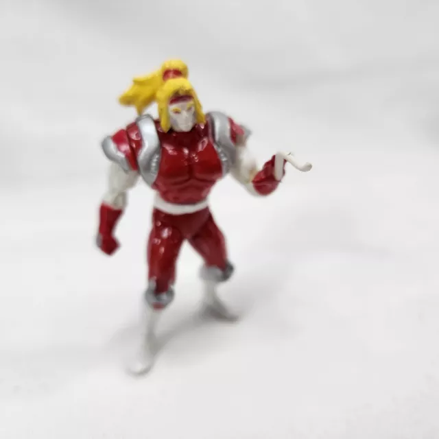 Vintage 1994 Toy Biz Marvel Steel Mutants Omega Red 3” Diecast Figure