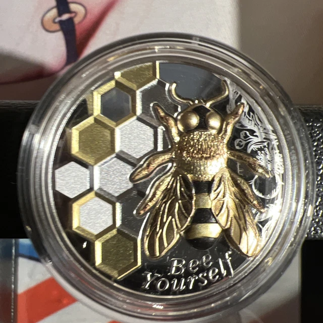 2021 1oz Proof Silver Coin 1000 Francs Republic Of Cameroon Always Bee Yourself