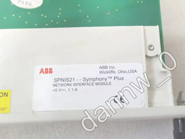 ABB DCS NIS21 SPNIS21 Interface Card 3