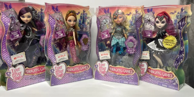 Boneca Ever After High Dragon Games Harelow Doll Mattel