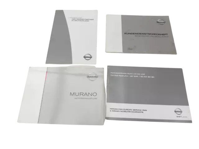 servicebook Mode d’emploi Manuelle Solution de Conseil pour Nissan Murano I Z50
