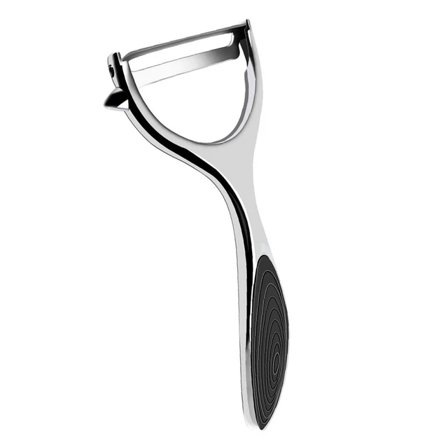 Pelapatate Brabantia Profilo A Y In Acciaio Inox - Ergonomico, Lama In Acciaio, Adatto A Destri E Mancini - 4