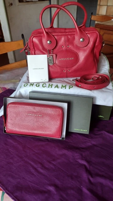 TRES BEAU SAC cuir de vachette longchamp et son compagnon* ligne