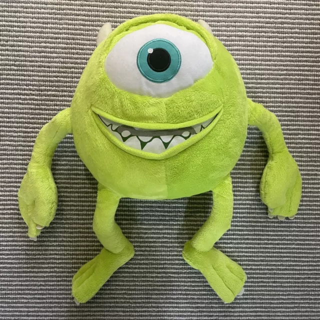 Disney Pixar Monsters University Mike Wazowski Soft Toy Plush 12" New And Clean