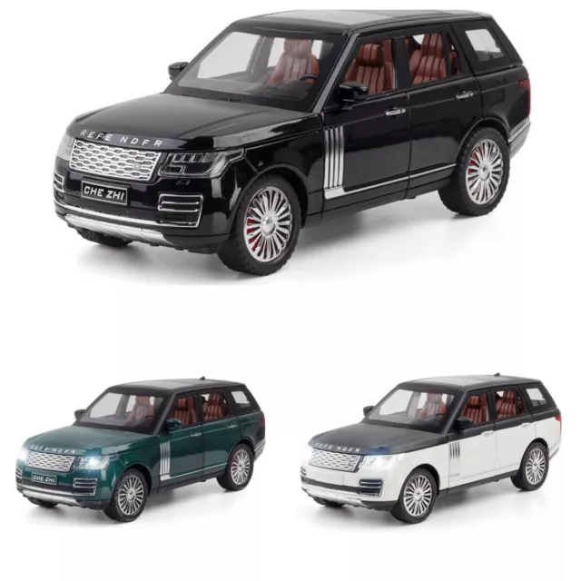 1:24 Scale Land Rover Range Rover Diecast Model Car Toy Collection Light Sound