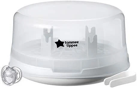 Esterilizador de vapor para microondas Tommee Tippee Closer to Nature, blanco