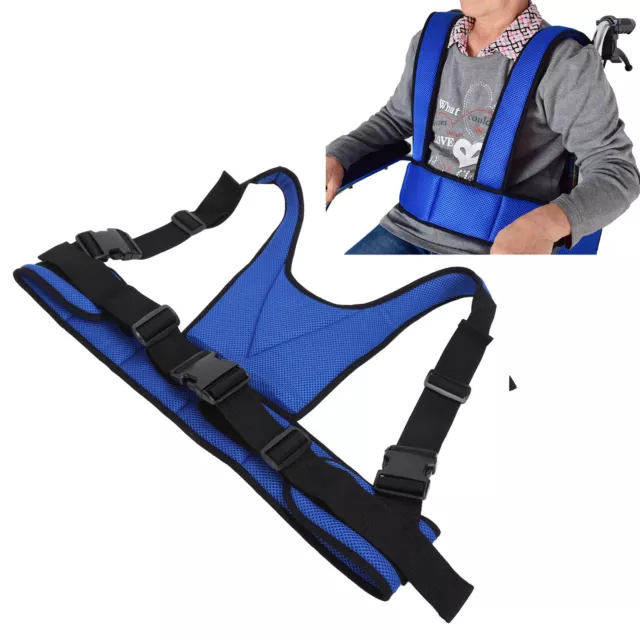 Heelchair Safety Vest Belt Wheelchair Fixing Belt Adjust Wheelchair Strap (en A 3